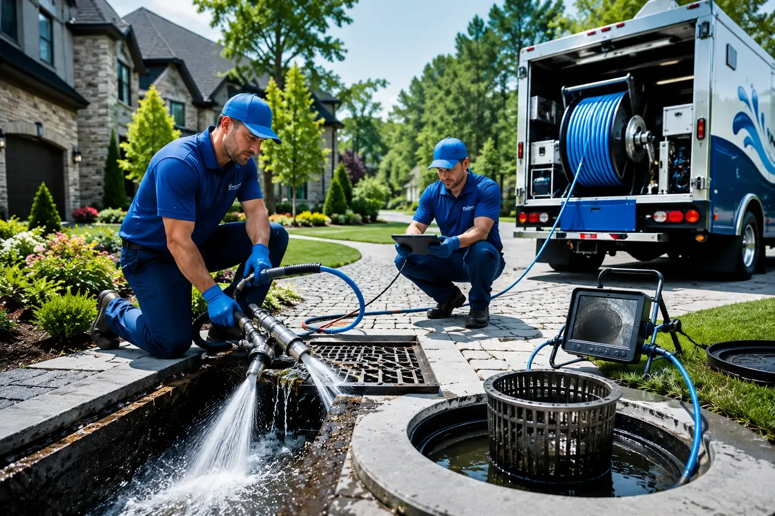 Local outdoor drain cleaning professionals in Glasco, KS